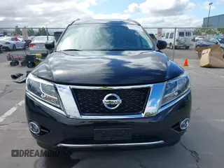 2015 Nissan Pathfinder SV with VIN 5N1AR2MN7FC682812, listed as a IAAI auction lot 42258264 with 74,495 mi miles and . Bid and sale history available at DreamBid. Image 13.