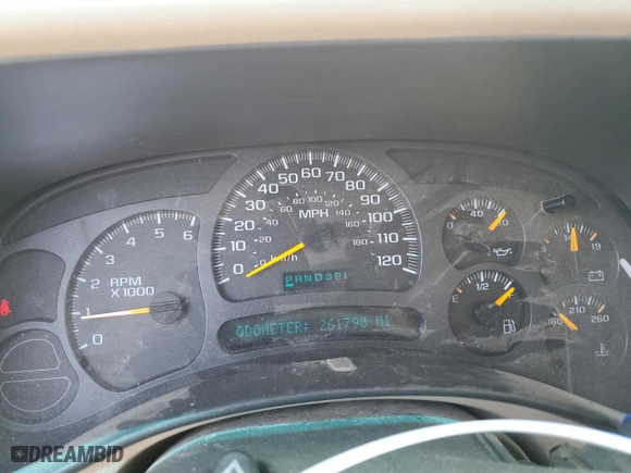 2003 Chevrolet Suburban LT with VIN 1GNFK16Z53J135125, listed as a Copart auction lot 81666104 with NaN miles and Salvage Title. Bid and sale history available at carsss.com. Image 9.
