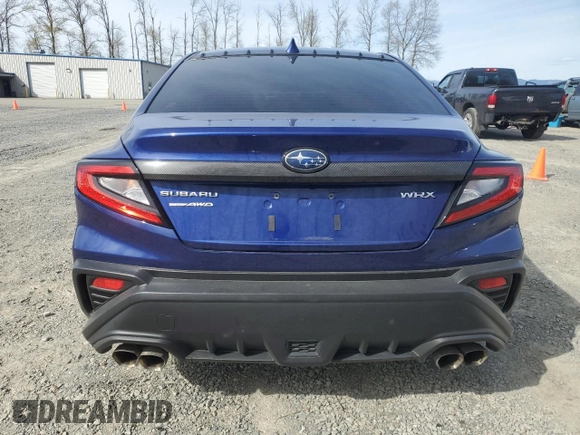 2023 Subaru WRX с VIN JF1VBAA68P9816491, выставлен на аукционе Copart как лот 51762095 с пробегом 8 409 миль миль и Списание • Salvage title. История ставок и продаж доступна на DreamBid. Изображение 6.