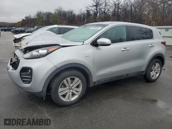 2017 Kia Sportage LX z VIN KNDPMCAC6H7273914, wystawiony jako Copart lot #51964805 z przebiegiem 92 566 mil mil oraz Szkoda całkowita • Salvage title. Historia ofert i sprzedaży dostępna na DreamBid. Obrazek 1.
