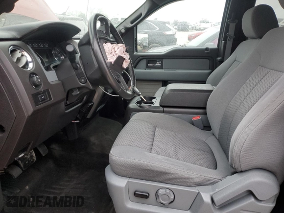 2012 Ford F-150 XL with VIN 1FTFX1EF2CFB41498, listed as a Copart auction lot 45022205 with 90,190 mi miles and Salvage Title. Bid and sale history available at carsss.com. Image 7.
