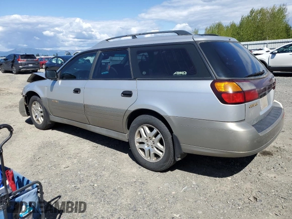 2003 Subaru Legacy Outback с VIN 4S3BH675836623695, выставлен на аукционе Copart как лот 54181335 с пробегом 236 103 миль миль и Списание • Salvage title. История ставок и продаж доступна на DreamBid. Изображение 2.