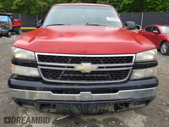 2006 Chevrolet Silverado 1500 Work Truck with VIN 3GCEC14X16G155073, listed as a Copart auction lot 56562905 with 240,110 mi miles and Clean Title. Bid and sale history available at DreamBid. Image 5.