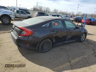 2016 Honda Civic Sedan LX with VIN 19XFC2F55GE062057, listed as a Copart auction lot 50419765 with 0 mi miles and Clean Title. Bid and sale history available at carsss.com. Image 3.