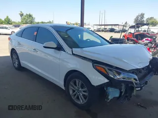 2016 Hyundai Sonata SE z VIN 5NPE24AF2GH355999, wystawiony jako IAAI lot #42301165 z przebiegiem 91 185 mil mil oraz . Historia ofert i sprzedaży dostępna na DreamBid. Obrazek 1.