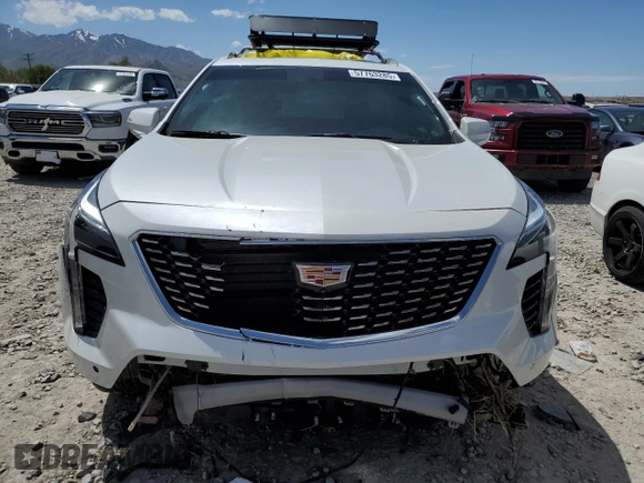 2023 Cadillac XT4 AWD Premium Luxury with VIN 1GYFZDR46PF130198, listed as a Copart auction lot 57763285 with 8,346 mi miles and Salvage title. Bid and sale history available at DreamBid. Image 5.