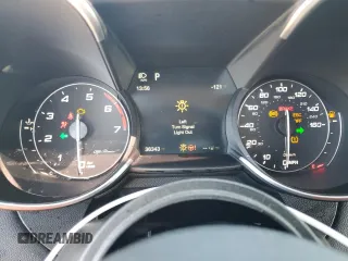 2017 Alfa Romeo Giulia with VIN ZARFAEBN4H7551988, listed as a Copart auction lot 49551225 with 36,343 mi miles and Salvage Title. Bid and sale history available at carsss.com. Image 9.