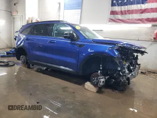 2023 Kia Sorento X-Line SX Prestige with VIN 5XYRKDLF3PG207723, listed as a Copart auction lot 86597444 with 14,545 mi miles and Salvage Title. Bid and sale history available at DreamBid. Image 4.