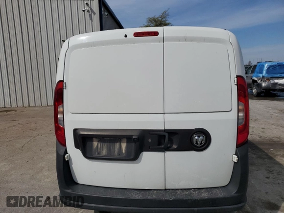 2019 Ram ProMaster City Cargo Tradesman with VIN ZFBHRFAB3K6M96572, listed as a Copart auction lot 48829804 with 108,237 mi miles and . Bid and sale history available at DreamBid. Image 6.