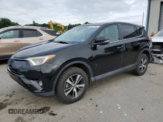 2018 Toyota RAV4 XLE with VIN 2T3RFREV8JW803750, listed as a Copart auction lot 63227835 with 80,251 mi miles and Salvage title. Bid and sale history available at DreamBid. Image 1.