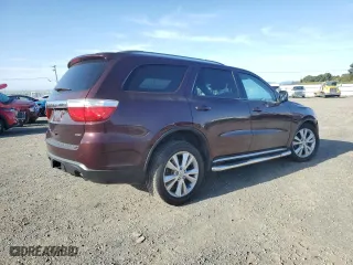 2012 Dodge Durango Crew with VIN 1C4RDJDGXCC337061, listed as a Copart auction lot 51858715 with 154,950 mi miles and Salvage Title. Bid and sale history available at carsss.com. Image 3.