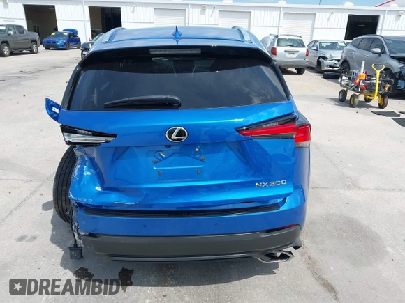 2019 Lexus NX with VIN JTJYARBZ8K2150393, listed as a IAAI auction lot 41917660 with 87,728 mi miles. Bid and sale history available at carsss.com. Image 16.