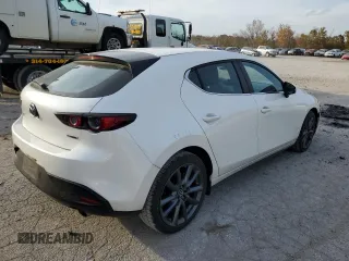2020 Mazda Mazda3 Hatchback with VIN JM1BPALM0L1159088, listed as a Copart auction lot 78027024 with 38,701 mi miles and Salvage Title. Bid and sale history available at carsss.com. Image 3.