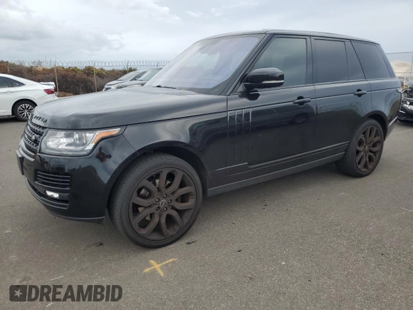 2016 Land Rover Range Rover with VIN SALGR2PF3GA301305, listed as a Copart auction lot 56352654 with 72,705 mi miles and Clean Title. Bid and sale history available at carsss.com. Image 1.