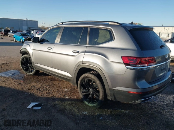 2023 Volkswagen Atlas SE with VIN 1V2WP2CA7PC549921, listed as a IAAI auction lot 41254273 with 87,540 mi miles and . Bid and sale history available at DreamBid. Image 3.