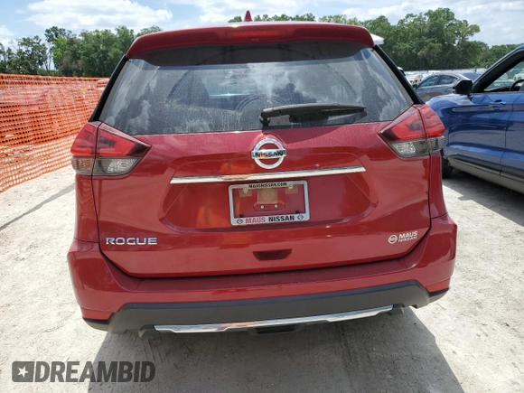 2017 Nissan Rogue SL with VIN JN8AT2MT5HW135483, listed as a Copart auction lot 55339795 with 101,820 mi miles and Non Repairable. Bid and sale history available at DreamBid. Image 6.