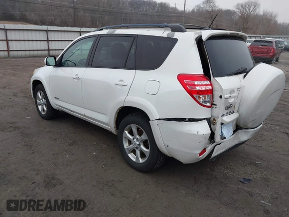 2010 Toyota RAV4 Ltd with VIN 2T3DF4DV2AW025752, listed as a IAAI auction lot 41501570 with 227,271 mi miles. Bid and sale history available at carsss.com. Image 3.