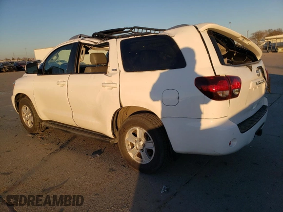 2018 Toyota Sequoia SR5 with VIN 5TDBY5G19JS159062, listed as a Copart auction lot 88818325 with 60,623 mi miles and Salvage Title. Bid and sale history available at carsss.com. Image 2.