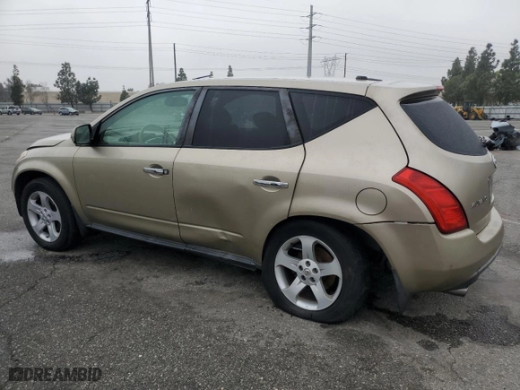 2005 Nissan Murano SE with VIN JN8AZ08T35W327638, listed as a Copart auction lot 50277855 with 238,217 mi miles and Salvage Title. Bid and sale history available at carsss.com. Image 2.