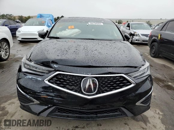 2022 Acura ILX with VIN 19UDE2F36NA000524, listed as a Copart auction lot 68794552 with Not Provided miles. Bid and sale history available at carsss.com. Image 5.