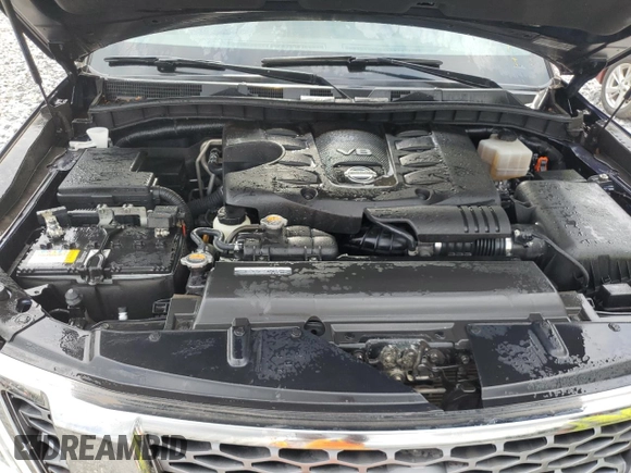 2019 Nissan Armada Platinum with VIN JN8AY2NEXK9759206, listed as a Copart auction lot 58602094 with 78,525 mi miles and Salvage Title. Bid and sale history available at carsss.com. Image 12.
