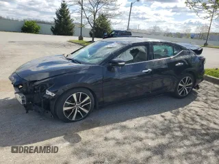 2021 Nissan Maxima SV with VIN 1N4AA6CV8MC513664, listed as a Copart auction lot 45378145 with 88,233 mi miles and Clean Title. Bid and sale history available at DreamBid. Image 1.
