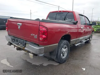 2008 Dodge Ram 2500 SXT with VIN 3D7KS29A88G177984, listed as a IAAI auction lot 41912878 with 170,780 mi miles. Bid and sale history available at carsss.com. Image 4.