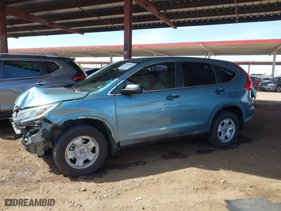 2015 Honda CR-V LX with VIN 2HKRM3H39FH545847, listed as a IAAI auction lot 41993009 with 40,985 mi miles. Bid and sale history available at carsss.com. Image 17.
