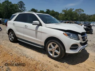 2017 Mercedes-Benz GLE 350 with VIN 4JGDA5JB6HA853368, listed as a Copart auction lot 57012235 with 165,602 mi miles and Salvage title. Bid and sale history available at DreamBid. Image 4.