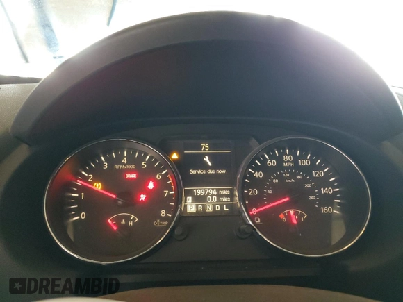 2013 Nissan Rogue S with VIN JN8AS5MV4DW638289, listed as a Copart auction lot 53989115 with 199,794 mi miles and Salvage Title. Bid and sale history available at DreamBid. Image 9.
