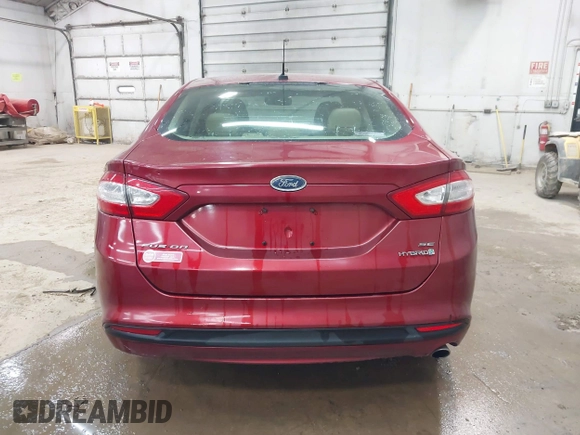 2013 Ford Fusion SE Hybrid with VIN 3FA6P0LU9DR150396, listed as a IAAI auction lot 42080329 with 195,665 mi miles. Bid and sale history available at carsss.com. Image 16.