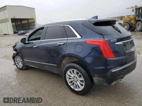2017 Cadillac XT5 FWD with VIN 1GYKNARS1HZ114983, listed as a Copart auction lot 49625265 with Not Provided miles and Salvage Title. Bid and sale history available at carsss.com. Image 2.