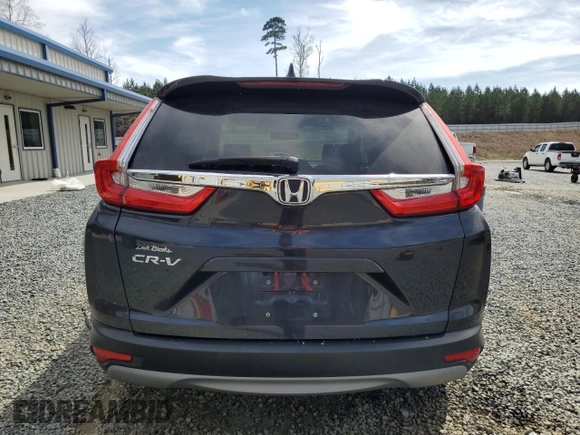 2019 Honda CR-V EX-L with VIN 5J6RW1H87KA027659, listed as a Copart auction lot 49688605 with 38,450 mi miles and Salvage Title. Bid and sale history available at carsss.com. Image 6.