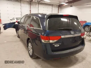 2014 Honda Odyssey EX with VIN 5FNRL5H48EB096987, listed as a IAAI auction lot 42039652 with 108,851 mi miles and . Bid and sale history available at carsss.com. Image 3.