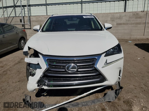 2017 Lexus NX 200t with VIN JTJBARBZ6H2141612, listed as a Copart auction lot 58217825 with 163,914 mi miles and Salvage title. Bid and sale history available at DreamBid. Image 5.