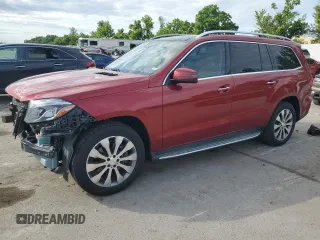 2017 Mercedes-Benz GLS 450 with VIN 4JGDF6EE6HA788484, listed as a Copart auction lot 58740165 with 110,783 mi miles and Clean title. Bid and sale history available at DreamBid. Image 1.