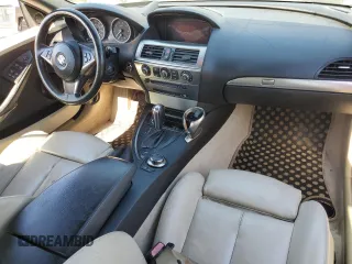 2006 BMW 6 Series 650Ci with VIN WBAEK13496CN79496, listed as a Copart auction lot 60594244 with 85,024 mi miles and Clean Title. Bid and sale history available at carsss.com. Image 8.