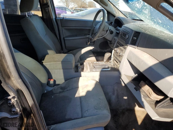 2007 Jeep Grand Cherokee Laredo with VIN 1J8GS48KX7C635279, listed as a Copart auction lot 86184994 with 0 mi miles and Non Repairable. Bid and sale history available at carsss.com. Image 7.