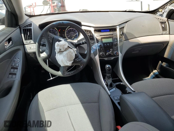 2013 Hyundai Sonata GLS with VIN 5NPEB4AC8DH640529, listed as a Copart auction lot 51281265 with 26,193 mi miles and Salvage Title. Bid and sale history available at carsss.com. Image 8.