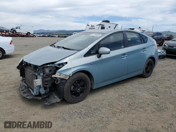 2015 Toyota Prius Four with VIN JTDKN3DU3F1950798, listed as a Copart auction lot 52785805 with 86,628 mi miles and Salvage Title. Bid and sale history available at carsss.com. Image 1.