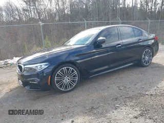 2018 BMW 5 Series 530i with VIN WBAJA5C50JWA35707, listed as a IAAI auction lot 41722656 with 137,619 mi miles and . Bid and sale history available at DreamBid. Image 2.