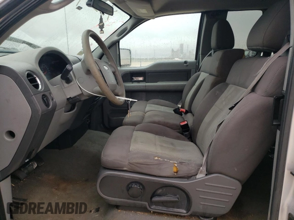 2006 Ford F-150 XL with VIN 1FTPX12V66FB44943, listed as a Copart auction lot 44979065 with 304,690 mi miles and Salvage Title. Bid and sale history available at carsss.com. Image 7.