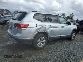 2019 Volkswagen Atlas S с VIN 1V2AP2CA8KC522780, выставлен на аукционе Copart как лот 48575365 с пробегом 66 357 миль миль и Списание • Salvage title. История ставок и продаж доступна на DreamBid. Изображение 3.