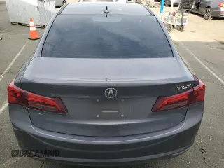 2017 Acura TLX w/Technology Pkg with VIN 19UUB1F52HA009116, listed as a Copart auction lot 47308735 with 99,887 mi miles and Salvage Title. Bid and sale history available at carsss.com. Image 6.