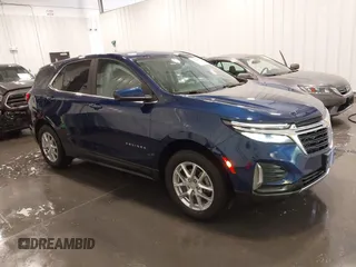 2022 Chevrolet Equinox LT with VIN 3GNAXUEV5NL160985, listed as a IAAI auction lot 42349091 with 31,402 mi miles and . Bid and sale history available at DreamBid. Image 1.