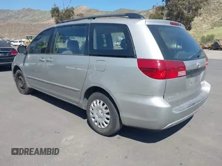 2005 Toyota Sienna CE with VIN 5TDZA23CX5S307430, listed as a IAAI auction lot 42058219 with 97,391 mi miles and . Bid and sale history available at DreamBid. Image 3.