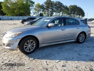 2013 Hyundai Genesis 3.8L with VIN KMHGC4DD9DU242578, listed as a Copart auction lot 52395555 with 139,767 mi miles and Salvage Title. Bid and sale history available at carsss.com. Image 1.
