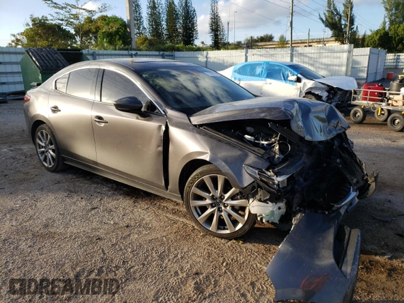 2021 Mazda 3 Premium with VIN 3MZBPADL0MM200357, listed as a Copart auction lot 77378713 with 62,973 mi miles and Non repairable. Bid and sale history available at DreamBid. Image 4.