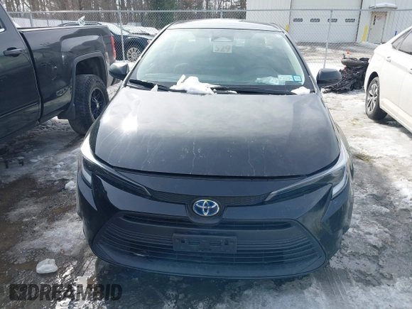 2023 Toyota Corolla Hybrid LE with VIN JTDBDMHE7P3004396, listed as a IAAI auction lot 41606222 with 15,037 mi miles. Bid and sale history available at carsss.com. Image 12.
