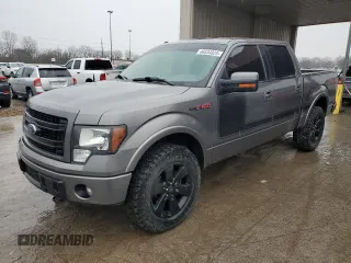 2013 Ford F-150 XL with VIN 1FTFW1ET8DFA75940, listed as a Copart auction lot 46534825 with 148,096 mi miles and Salvage Title. Bid and sale history available at carsss.com. Image 1.